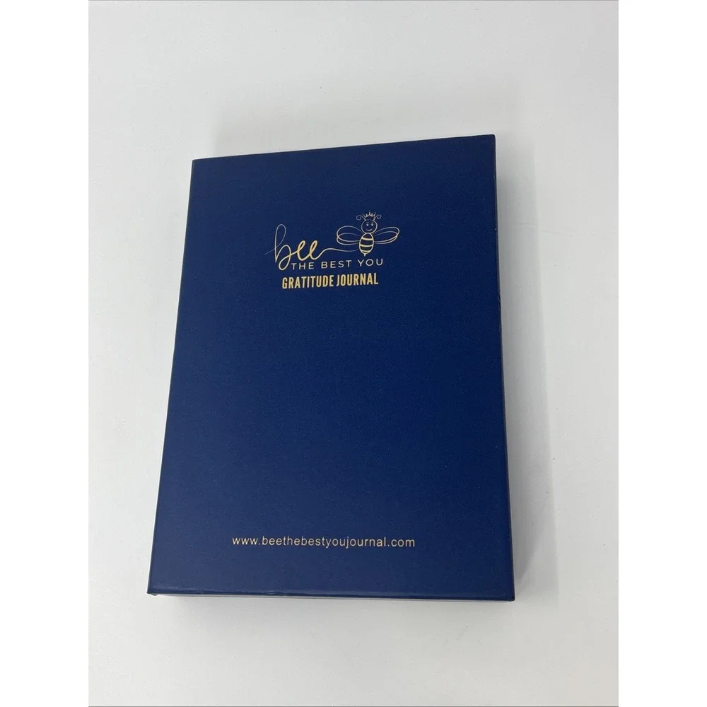 Bee The Best‎ You Gratitude Journal Navy Blue 12 Week Program Planner Gift Box